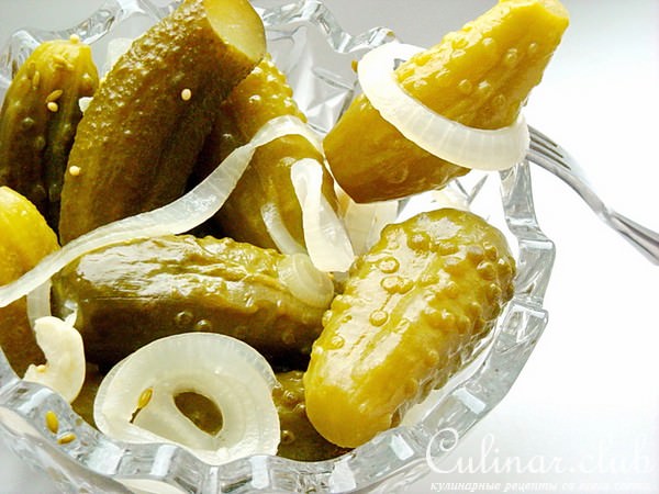 Огурцы с лимонной кислотой по-болгарски