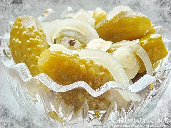 Огурцы с лимонной кислотой по-болгарски