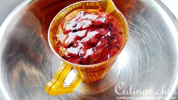 Джем из черной смородины (сырой)