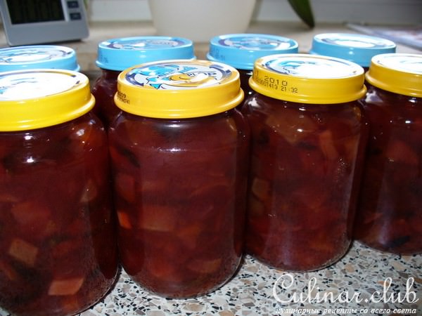 Варенье ЯБЛОЧНО-СЛИВОВОЕ ( мой вариант)