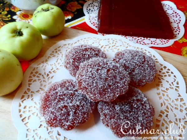 Яблочный мармелад с корицей(Готовила в мультиварке)
