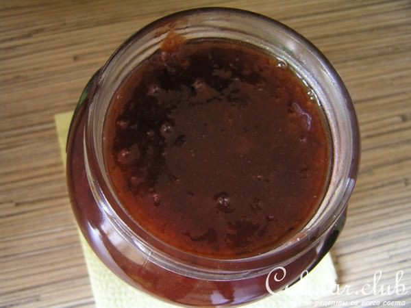 Сливовый конфитюр с шоколадом и мятой