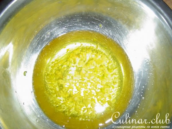 Печеная картошечка с чесноком и зеленью (вариант)