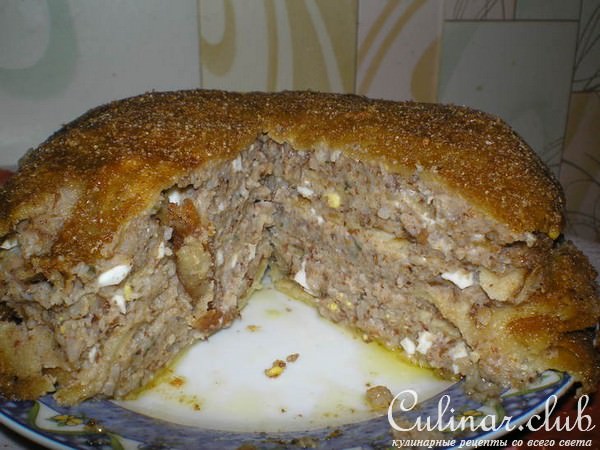 А-ля смоленская каша с блинчатым пирогом