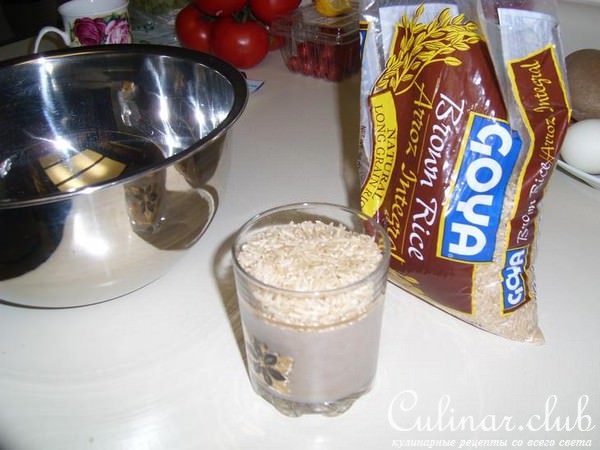 Плов с cranberry (клюква)