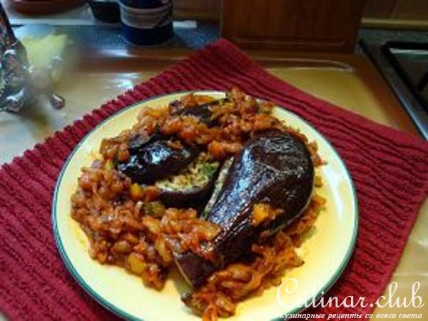 Баклажаны, фаршированные сыром