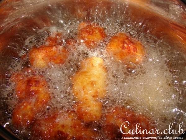 Пышки из трески