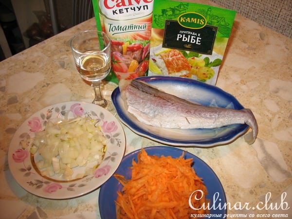 Рыба под маринадом в СВЧ