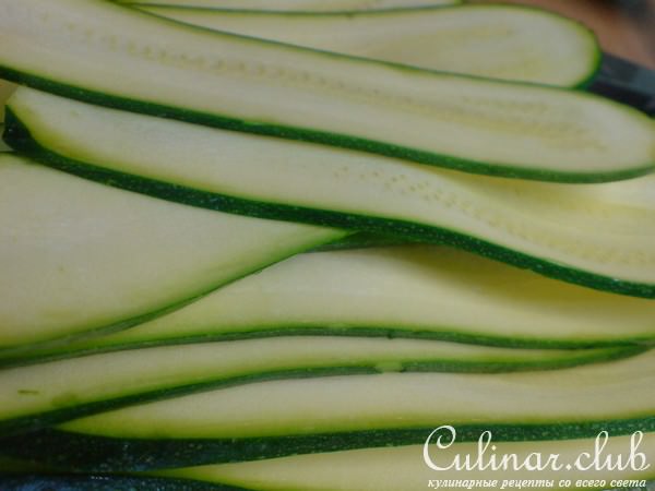 Цуккини с козьим сыром,запечённые порционно