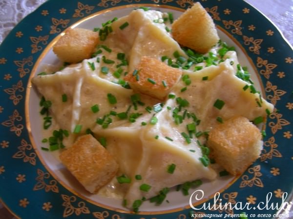 Равиоли с рыбой