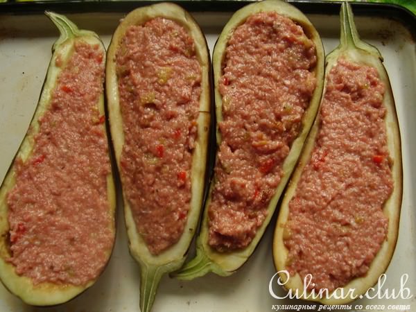 фаршированные баклажаны