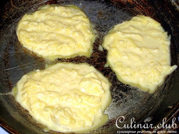 Картофельные оладушки(вариант)