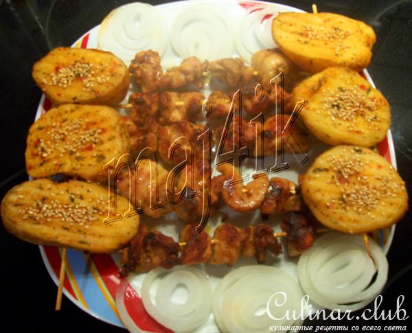 Почти шашлык (не выходя из кухни)
