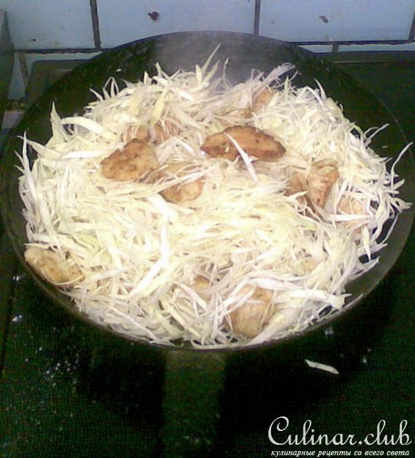 Простое рагу с курочкой по-семейному