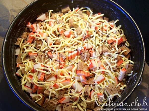 Быстрая запеканка-салат