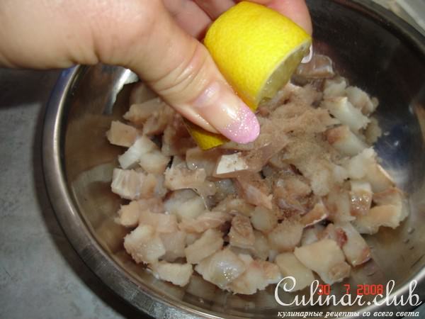 Рыба запечённая с сыром