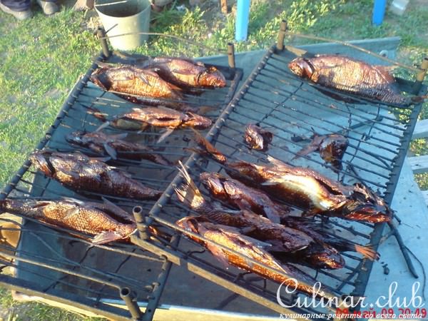 Копчёный лещ со специями