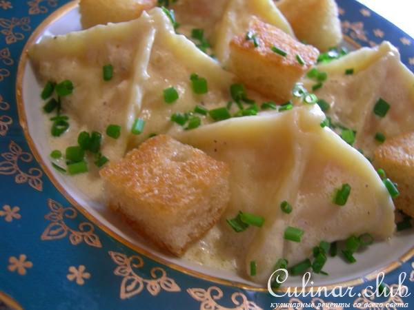 Равиоли с рыбой