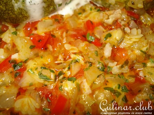 кабачки"РОНДИНЫ"фаршированные мясом