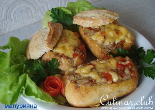 Хрустящие булочки с начинкой