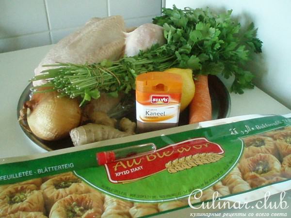 B39;stilla - марокканский пирог с курицей