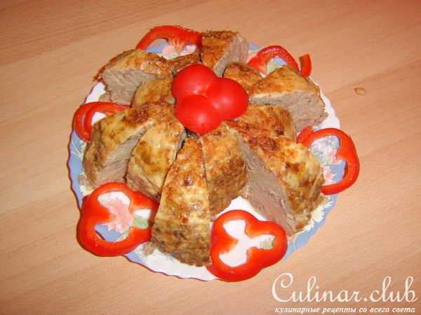 Фаршированная цветная капуста.