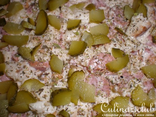 Пицца "Очень быстрая но вкусная"