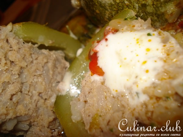 кабачки"РОНДИНЫ"фаршированные мясом