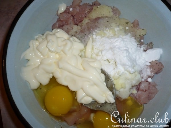 куриные оладушки