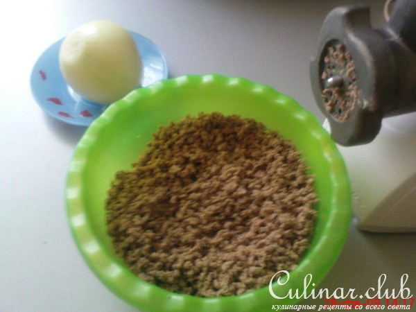 Блины с мясом для мужа