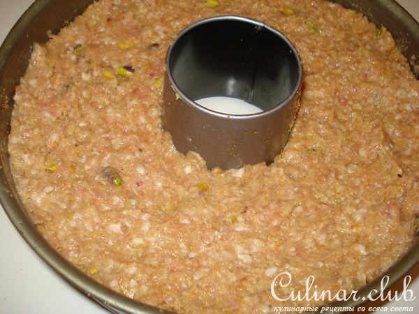 Мясной рулет-кольцо