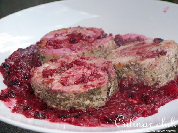 Рулет из куриной грудки - мой вариант !!!
