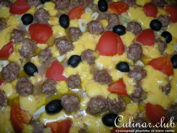 Пицца из картофеля
