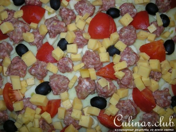 Пицца из картофеля