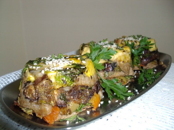 Овощные башенки(вариант)