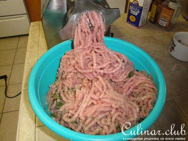 Grilled Tuna Sausage(колбаски из тунца)