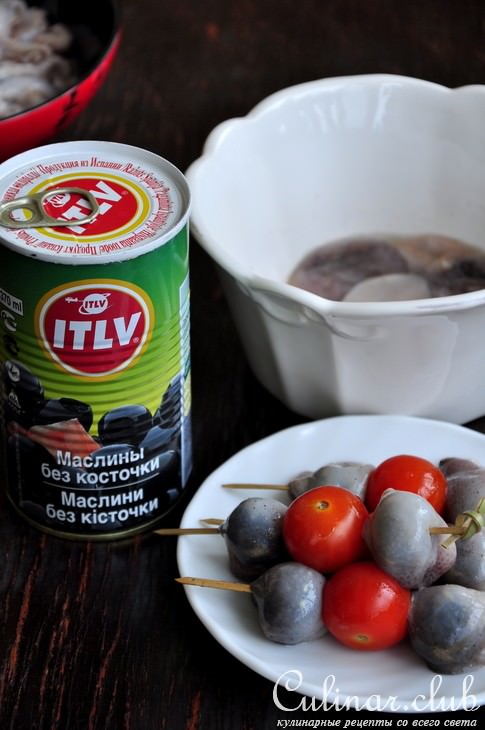 Две быстрые закуски из морепродуктов