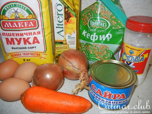 Пирог рыбный «Офицерская жена» (ФМ «Доброе утро, Родной»)