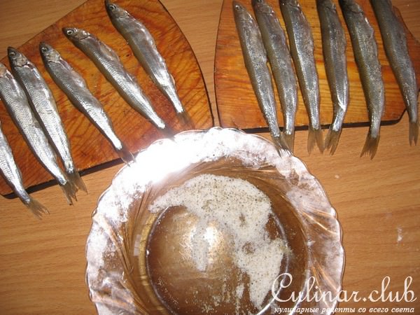 Рогалики с корюшкой(ням-ням)