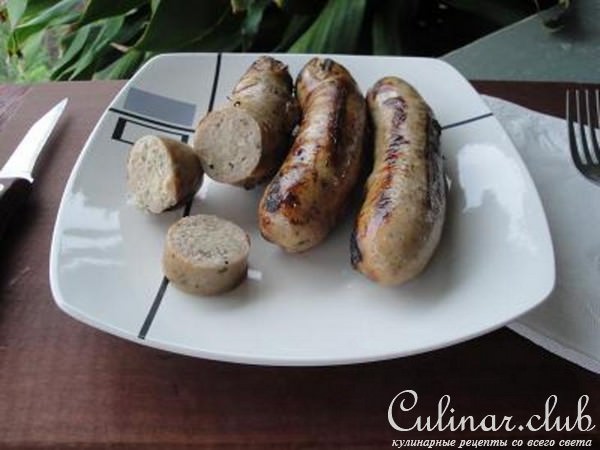 Grilled Tuna Sausage(колбаски из тунца)