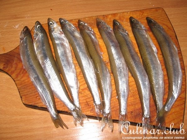 Рогалики с корюшкой(ням-ням)