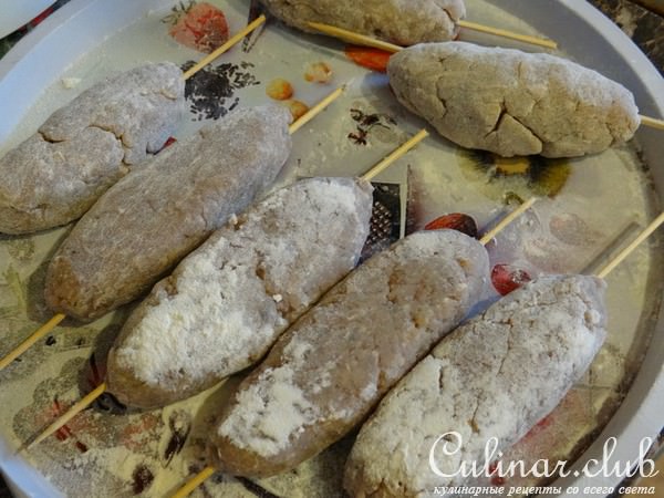 Кебаб из рыбы (речной)