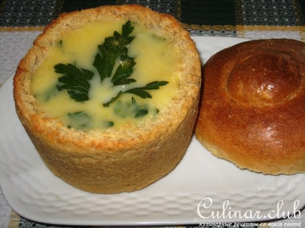 Съедобные горшочки для супа (вариант подачи!)