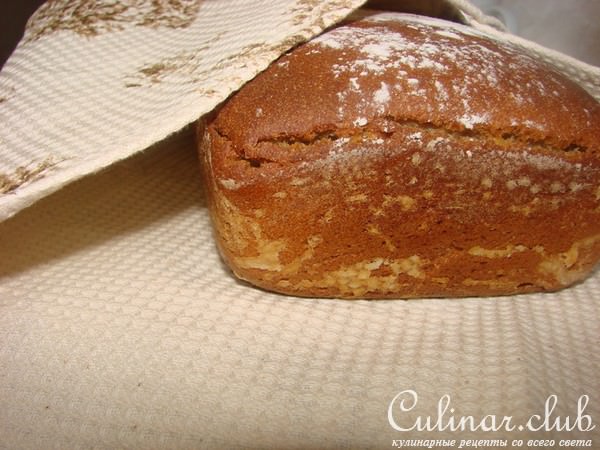 Ржаной хлеб на закваске (вариант)