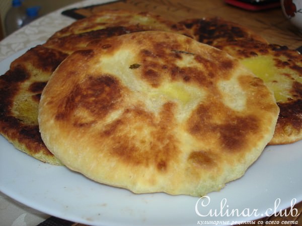 АЛА ПАРАТХА (лепешки с картофельной начинкой)