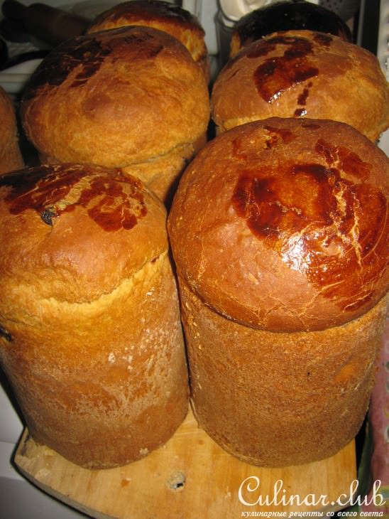 Кулич без опары