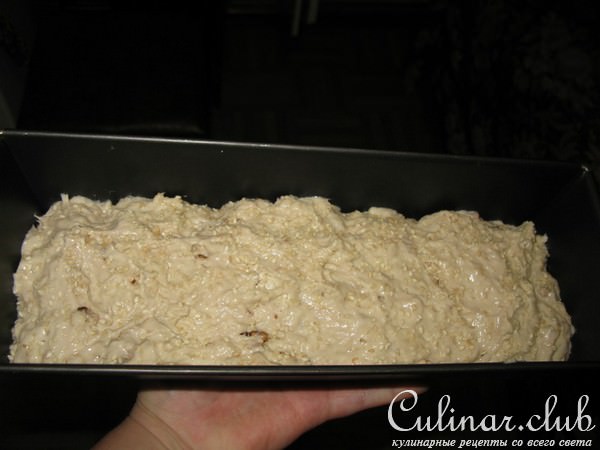 Ароматный медовый хлеб с кунжутом и орехами
