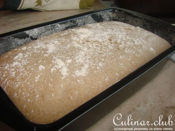 Ржаной хлеб на закваске (вариант)