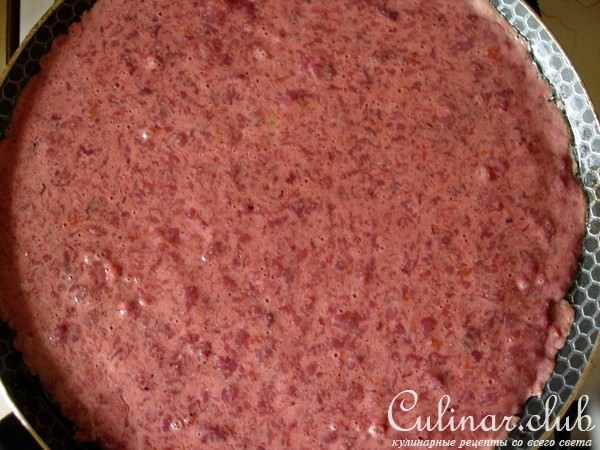 Печеночный торт для любимого (с вишней и фисташками)