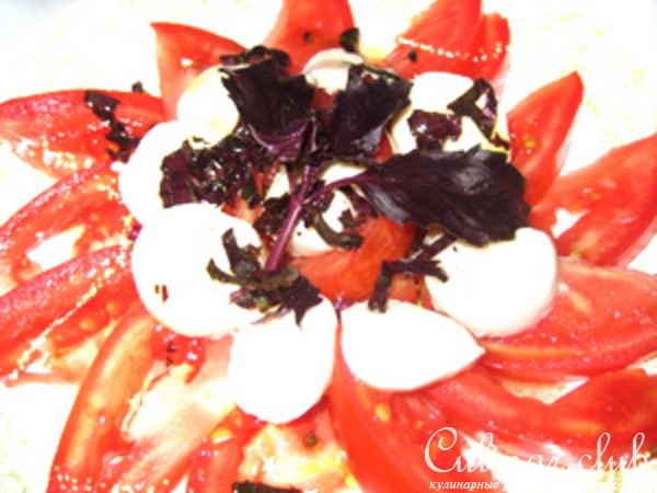 Салат "Капрезе" (вариант)